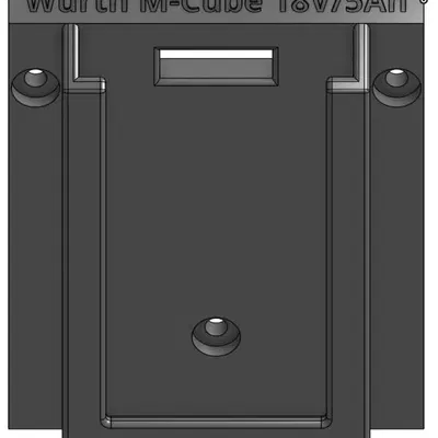 Giá Treo Tường Tự Khóa Cho Pin Khoan Würth