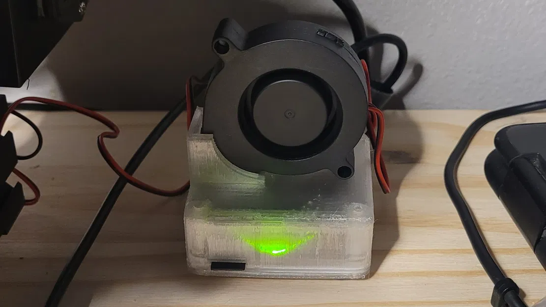 Vỏ Case Cho OrangePi Zero 3 Có Quạt 5015 - Image 1