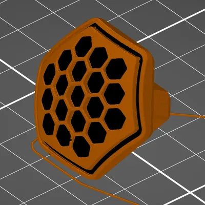 Núm Lục Giác Mờ Dần