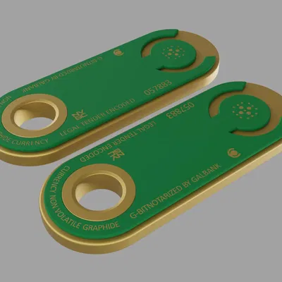 Mô hình Starfield Credstik - Bản sao tiền tệ game