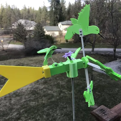 Hummngbird Whirligig