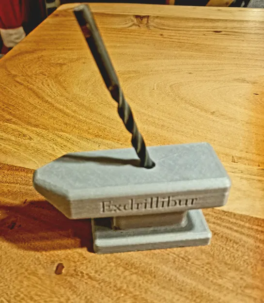 Exdrillibur: Giá Đỡ Khoan In 3D Hình Đe - Image 1