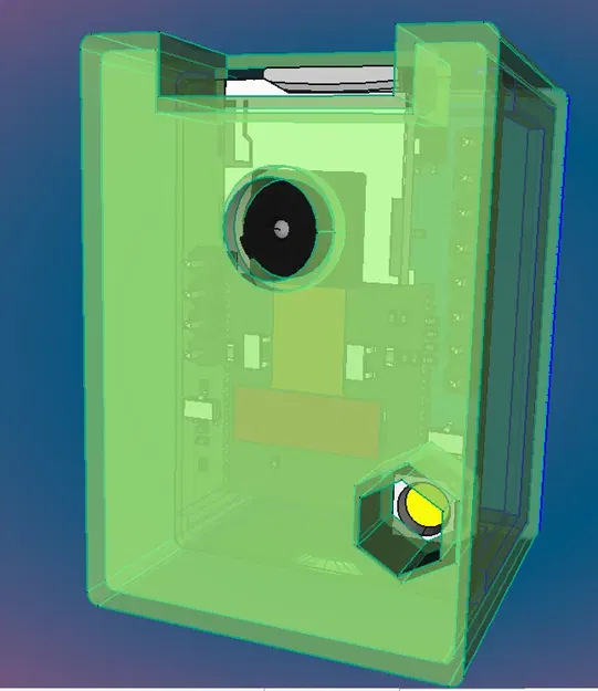 Vỏ ESP32-CAM (khe cắm thẻ micro SD và đèn LED) - Image 6