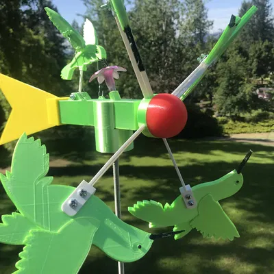 Hummngbird Whirligig