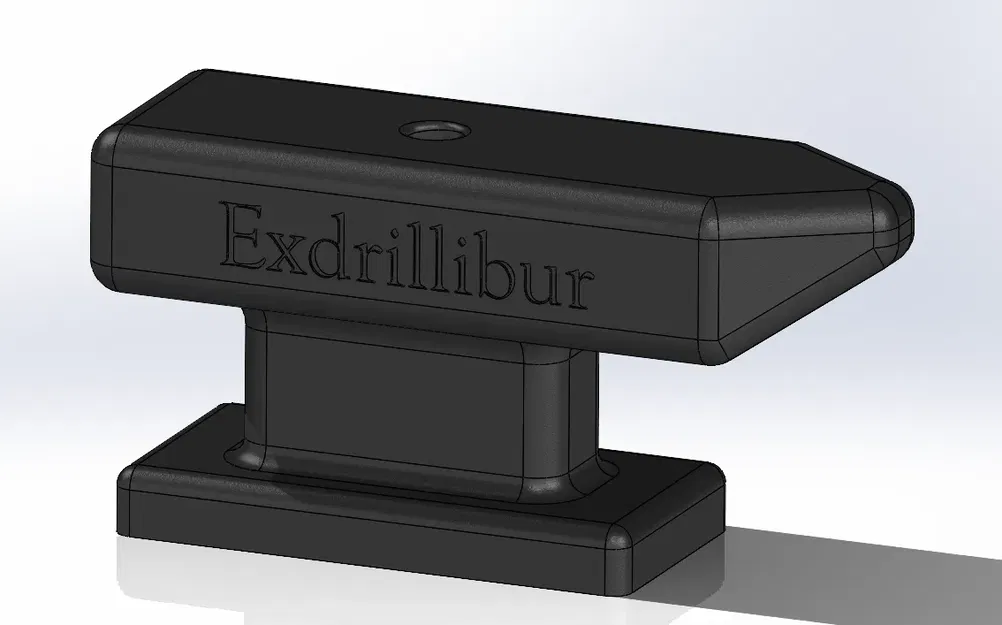 Exdrillibur: Giá Đỡ Khoan In 3D Hình Đe - Image 4