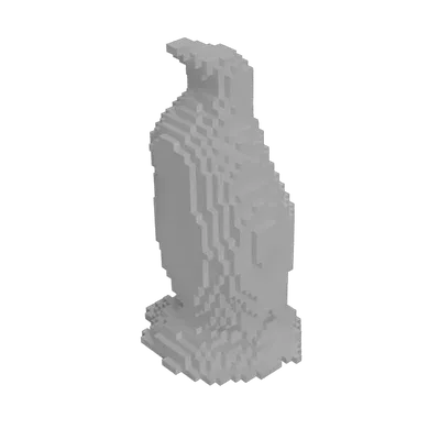 Chim Cánh Cụt Khối Vuông