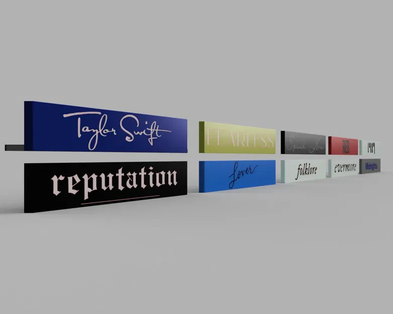 Giá Treo Đĩa Nhạc Đa Năng Có Tấm Ắc "Taylor Swift Album" (MMU) - Image 4