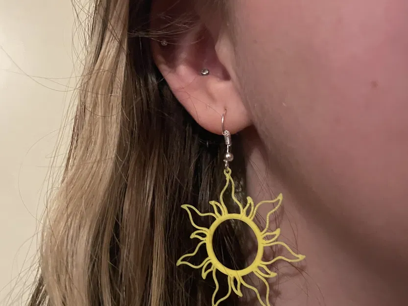 Sun Earrings - Image 2