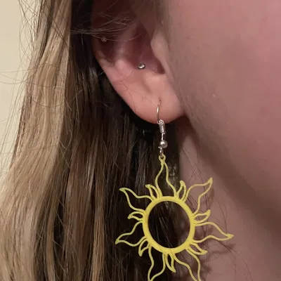 Sun Earrings