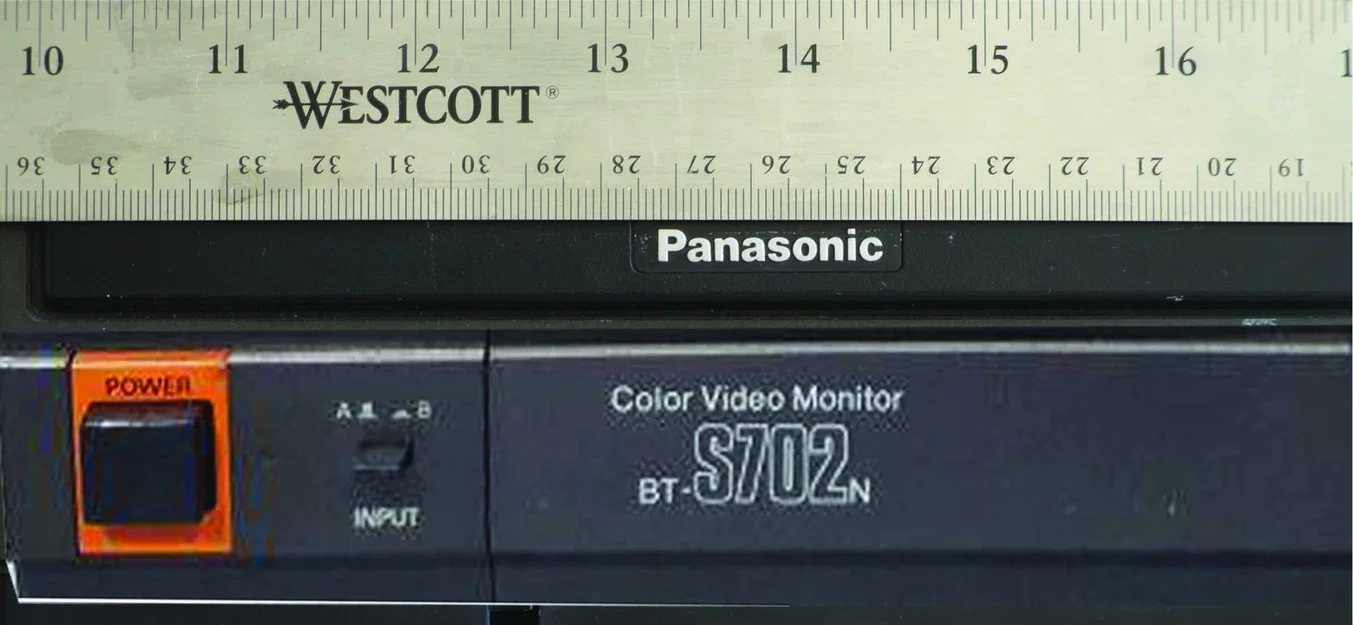 Bản sao viền màn hình CRT Panasonic BT-S702N - Image 6
