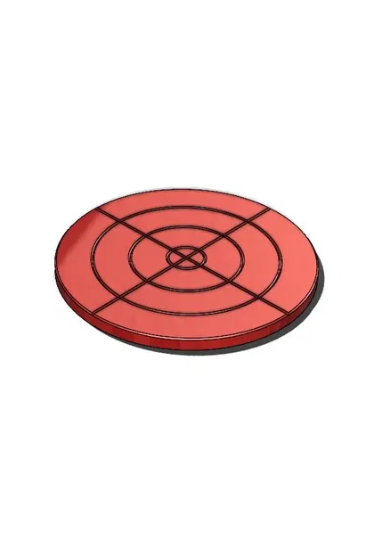 Đế Xoay Lazy Susan Cho Máy Khoan 100mm - Image 2