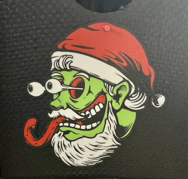 Ông Già Noel Quái Vật Nghệ Thuật Gnarly - Image 1