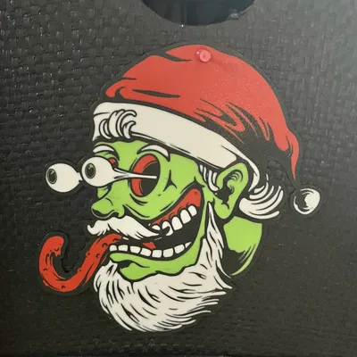 Ông Già Noel Quái Vật Nghệ Thuật Gnarly