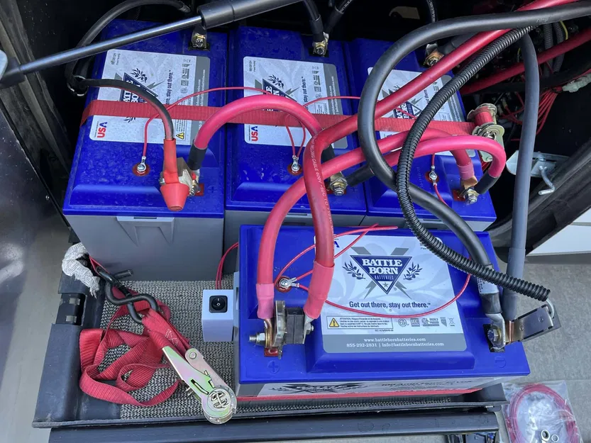 Đế Gắn Công Tắc Sưởi Pin Cho Ắc Quy BattleBorn - Image 5