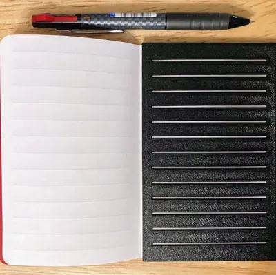 Khuôn vẽ dòng kẻ cho sổ tay