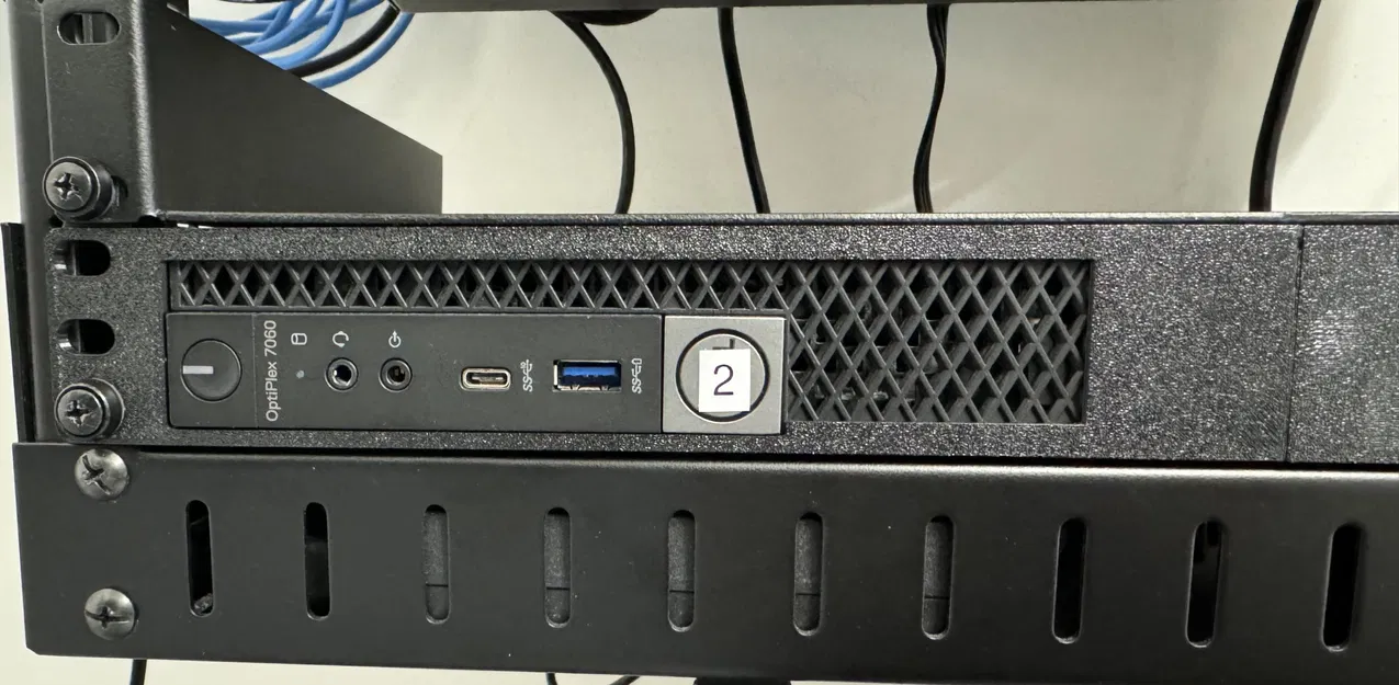 Giá đỡ Rack 1U cho Dell Micro - Image 2