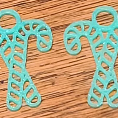 Bông Tai Cây Kẹo Giáng Sinh