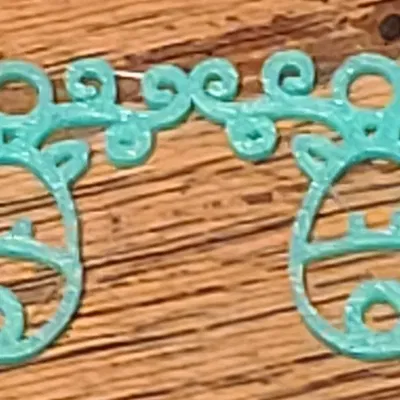 Bông tai Tuần lộc và Xe trượt tuyết