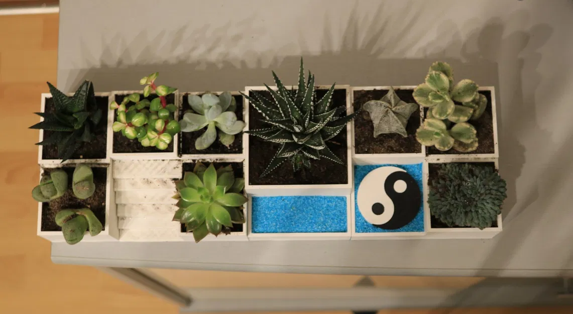 Vườn Zen có Biểu tượng Ying/Yang - Image 3