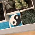 Vườn Zen có Biểu tượng Ying/Yang - Thumbnail 4