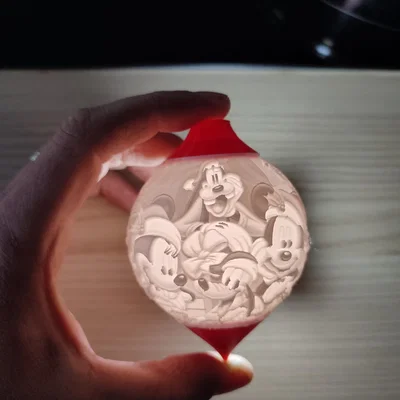 Móc Khóa Giáng Sinh Mickey