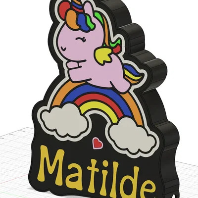 Hộp Đèn Kỳ Lân Matilde