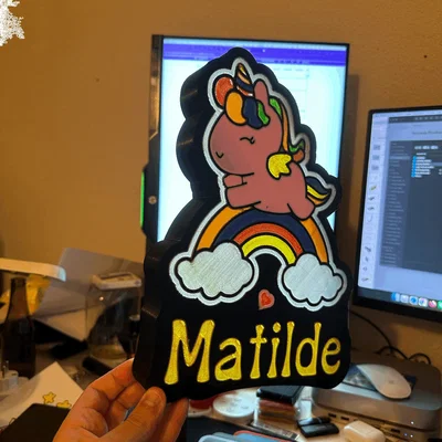 Hộp Đèn Kỳ Lân Matilde