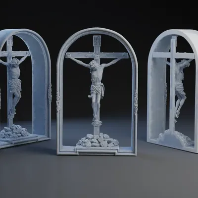 Thập Giá Gothic Trong Cổng Vòm