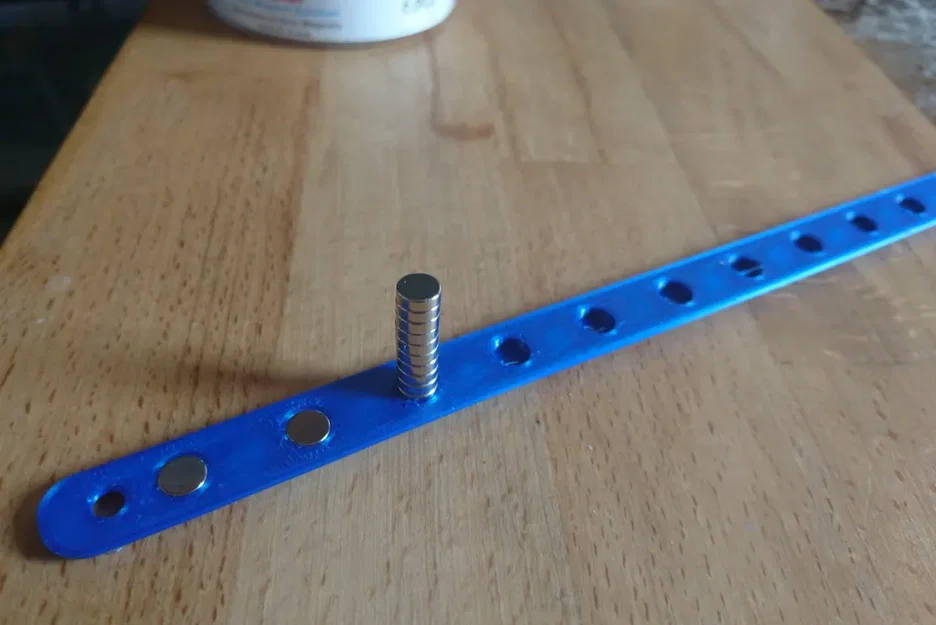 Thanh giữ đồ bằng nam châm (cho nhiều kích cỡ nam châm khác nhau) - Image 4