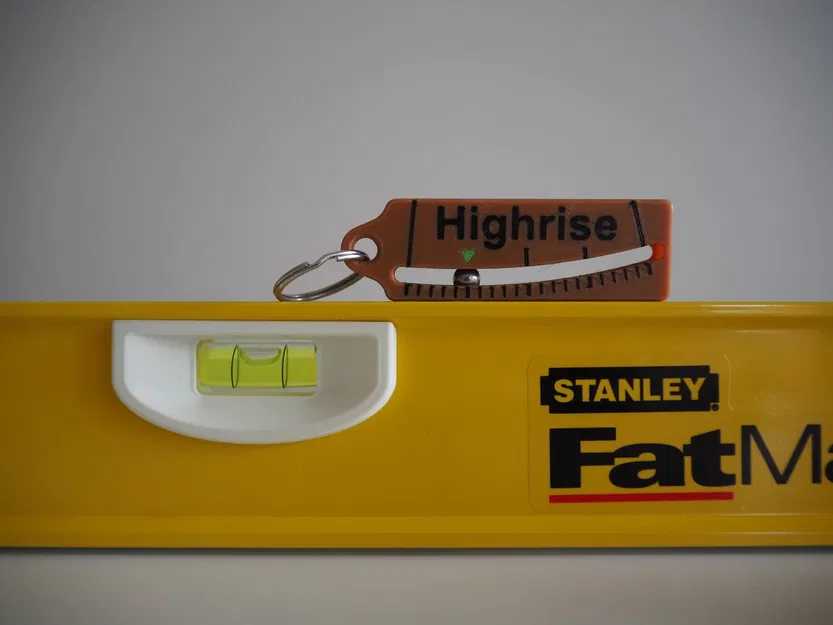 Móc Khóa Thước Thủy Ngang Chính Xác - Image 2