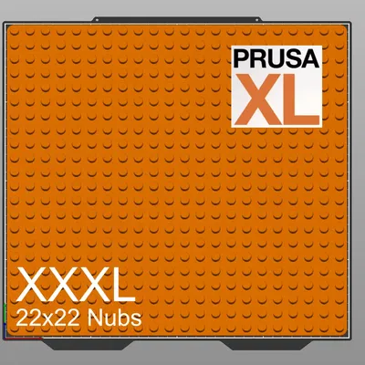 Đế Duplo 22x22 Nubs Khổng Lồ Cho PrusaXL