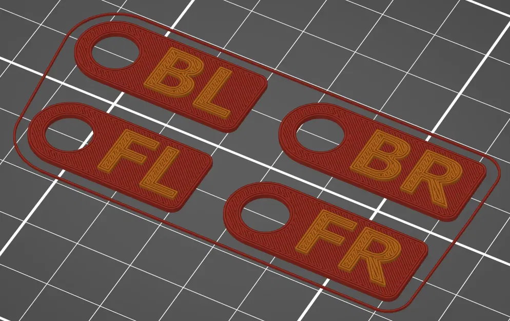 Miếng đánh dấu lốp xe / Tire markers - Image 1