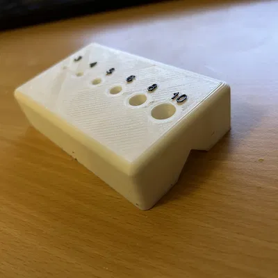 Dụng Cụ Hỗ Trợ Khoan Rãnh V Cho Vật Liệu Tròn