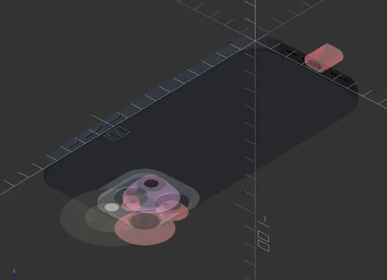 Mô hình cơ khí iPhone 15 Pro Max - Image 2