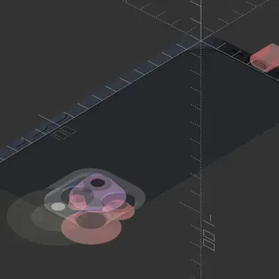 Mô hình cơ khí iPhone 15 Pro Max