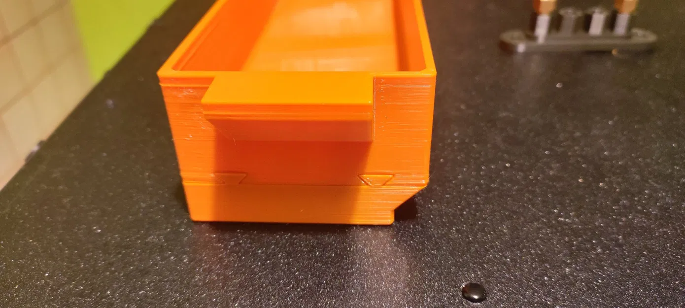 Trash Can for Prusa Enclosure (more space for LCD cables) - Image 1