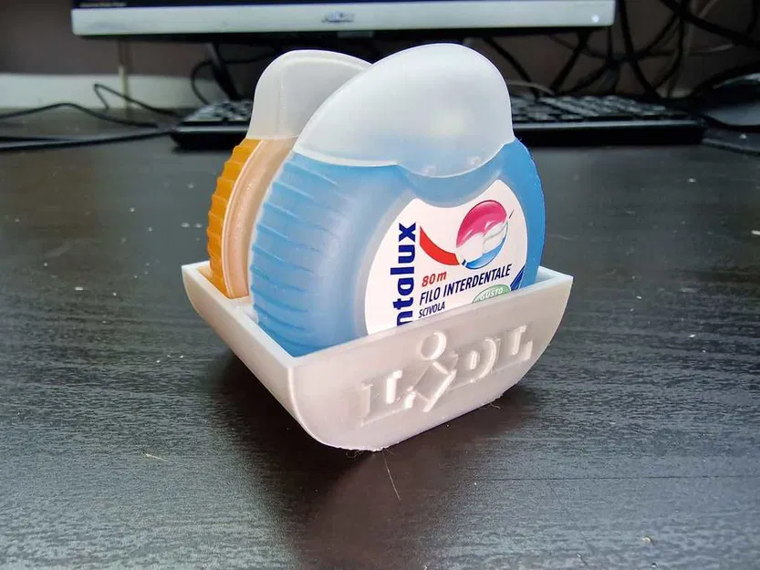 Hộp đựng chỉ nha khoa - Giá đỡ chỉ nha khoa hiệu LIDL - Image 1