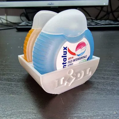 Hộp đựng chỉ nha khoa - Giá đỡ chỉ nha khoa hiệu LIDL