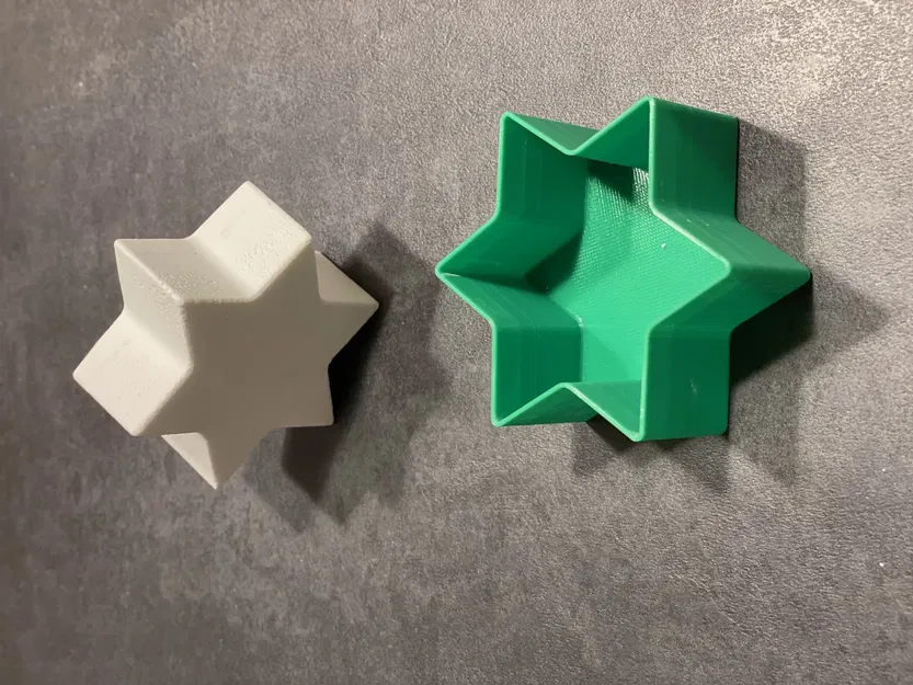 Khuôn thạch cao hình ngôi sao / Sternform - Image 1