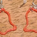 2D Christmas Bell Earrings - Thumbnail 6