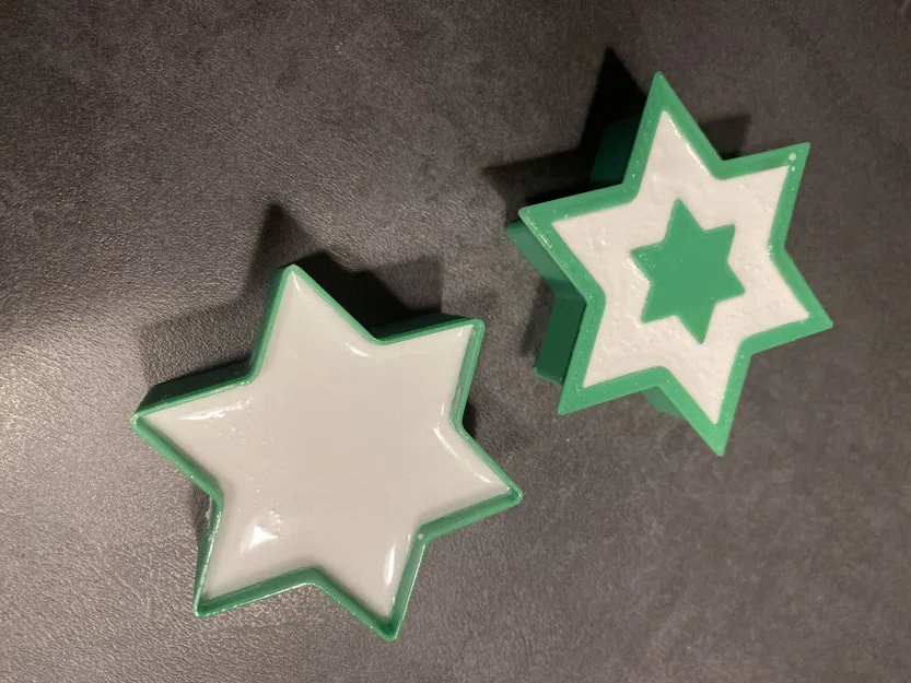 Khuôn thạch cao hình ngôi sao có ruột / Sternform - Image 2