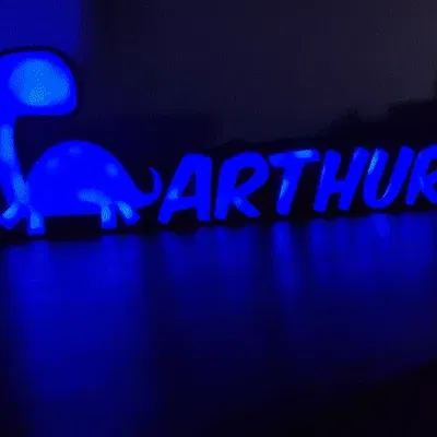 Dino led lamp for kids