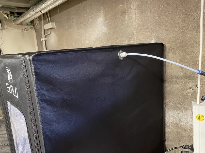 Sunlu/Creality Enclosure M12 cable gland for PTFE Tube - Image 1