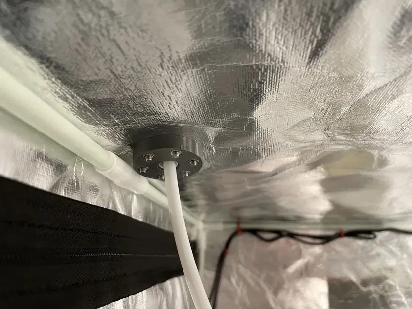 Sunlu/Creality Enclosure M12 cable gland for PTFE Tube - Image 2