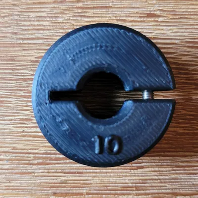 Drilling Bounding Ring/Drill Stop using M3 screws and heat inserts made with OpenSCAD