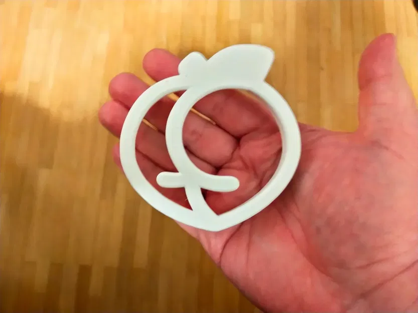 Khuôn Cắt Bánh Quy Hình Trái Đào - Image 1