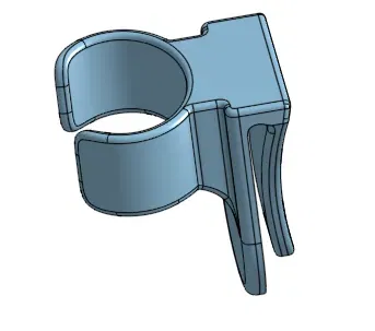 Decathlon Snorkel to Goggle Attachment peice - Image 1