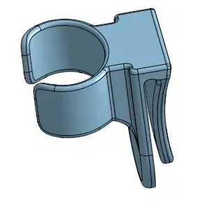 Decathlon Snorkel to Goggle Attachment peice