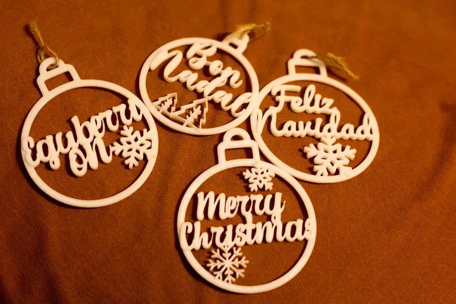 Quả Châu Noel - Trang Trí Cây Thông Giáng Sinh - Image 2