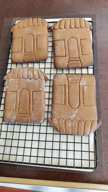 Khuôn Cắt Bánh Giáng Sinh Hình Ngôi Nhà - Image 1